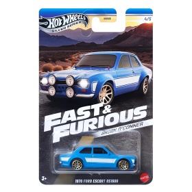 Метална количка Hot Wheels Fast and Furious Brian O'conner, 1970 Ford Escorrt RS1600