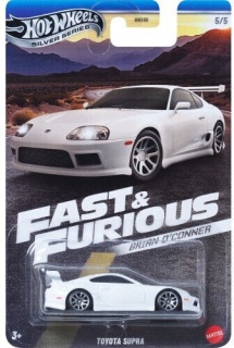 Метална количка Hot Wheels Fast and Furious Brian O'conner, Toyota Supra