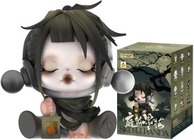 Колекционерска фигурка POP MART SKULLPANDA , The Ink Plum Blossom 