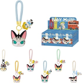 Ключодържател - талисман POP MART Baby Molly & Baby Tabby