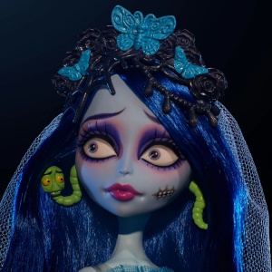 Кукла Monster High Skullector , Corpse Bride Emily