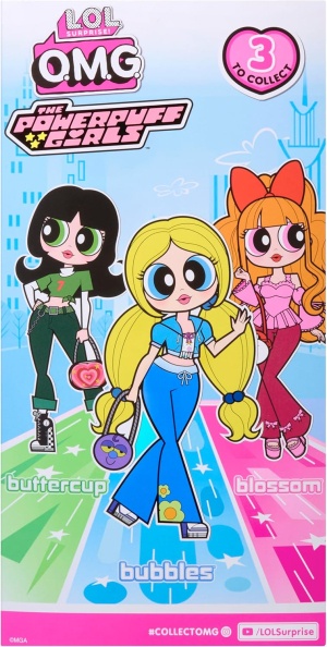 Кукла LOL Surprise! OMG  Powerpuff Girls - Bubbles 
