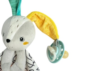 babyFEHN - Кърпа за гушкане зайче DoBabyDoo, 40 см