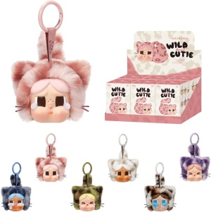 Колекционерска фигурка-ключодържател  POP MART Crybaby Wild but Cutie