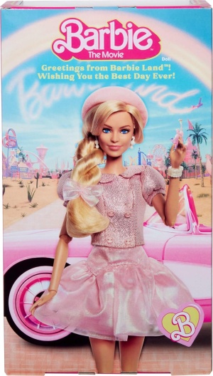 Кукла Barbie The Movie - розова блуза ,туту пола и барета
