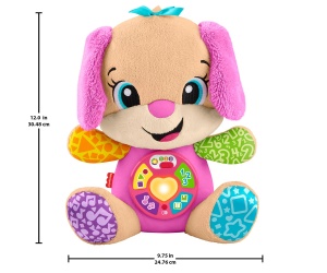 Образователно кученце на български език Fisher Price, момиче