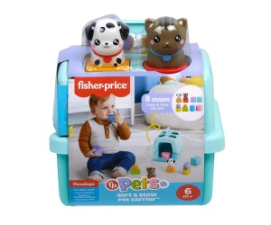 Играчка сортер-чанта за домашни любимци Fisher Price