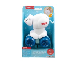 Играчка за бутан Fisher Price, бяла мечка