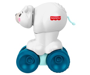 Играчка за бутан Fisher Price, бяла мечка