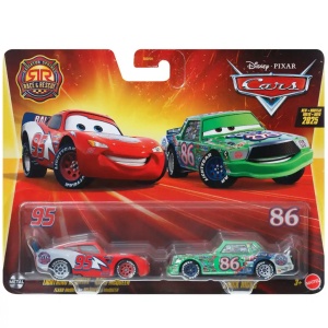  Двоен пакет Disney Pixar Cars : Lightning & Chick Hicks