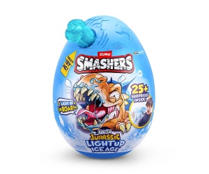 Zuru Dino Smashers - Голямо яйце Дино Ice Age със светлинни ефекти, асортимент
