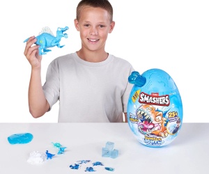 Zuru Dino Smashers - Голямо яйце Дино Ice Age със светлинни ефекти, асортимент