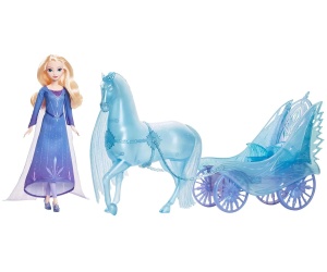 Кукла Disney Princess - Замръзналото кралство: Елза с Нок и карета