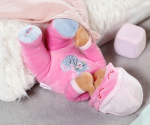 Baby Born - Мека кукла за бебета: Sleepy Pink, 30 см
