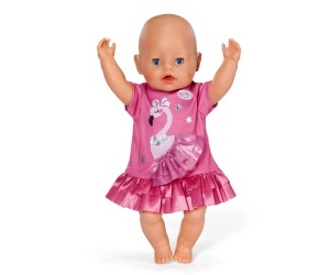 Baby Born - Рокля с фламинго за кукла 43 см