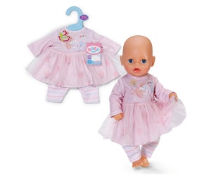 Baby Born - Розова рокля за кукла 36 см