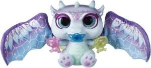 Интерактивна играчка FurReal Moodwings Снежен дракон, над 50 звука и реакции