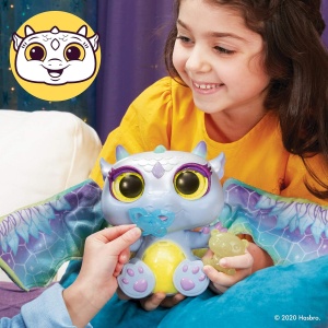 Интерактивна играчка FurReal Moodwings Снежен дракон, над 50 звука и реакции