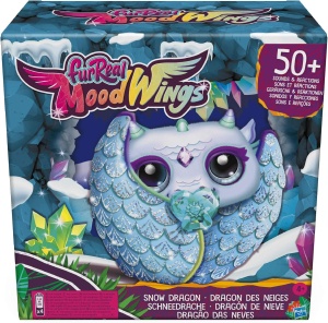Интерактивна играчка FurReal Moodwings Снежен дракон, над 50 звука и реакции