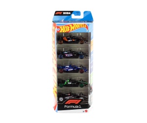Hot Wheels - Комплект от 5 колички Формула 1