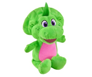 Fisher Price - Барни плюшена фигурка, 20 см, зелен динозавър