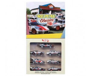 Hot Wheels - Комплект от 7 колички, 80 години Mattel