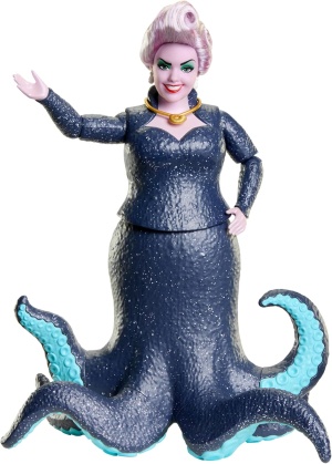 Кукли Mattel Disney Ариел -  Крал Тритон, Урсула и Ариел