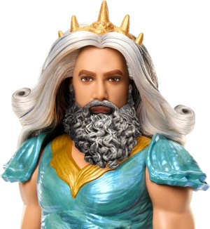 Кукли Mattel Disney Ариел -  Крал Тритон, Урсула и Ариел