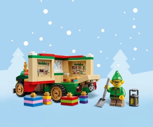 LEGO® Iconic 40746 - Камионът за доставки на Дядо Коледа