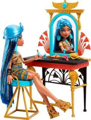 Комплект за игра с куклa Monster High Self Scare Day - Cleo De Nile