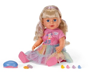 Baby Born - Кукла Карла с дълга коса, 43 см