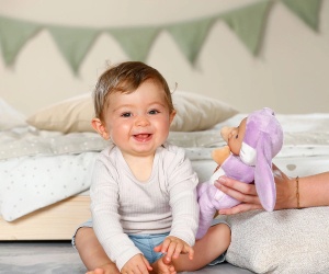 Baby Born - Мека кукла за бебета: Зайче, 26 см