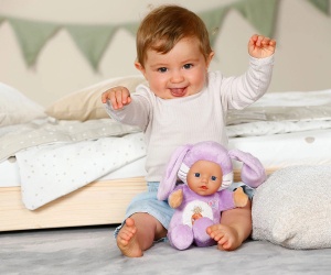 Baby Born - Мека кукла за бебета: Зайче, 26 см