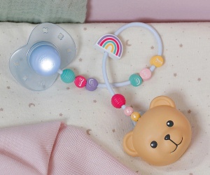 Baby Born - Интерактивна залъгалка за кукла 43см