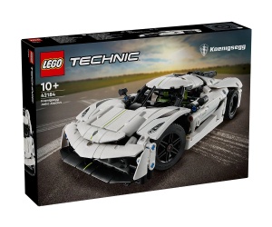 LEGO® Technic 42184 - Бяла хиперкола Koenigsegg Jesko Absolut