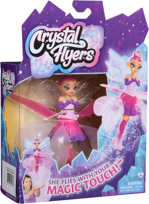 HATCHIMALS CRYSTAL FLYERS  - Вълшебна летяща фея, светеща 
