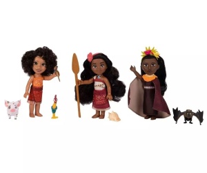 Jakks Pacific - Дисни Смелата Ваяна 2: Ваяна, Матанги и Лото комплект