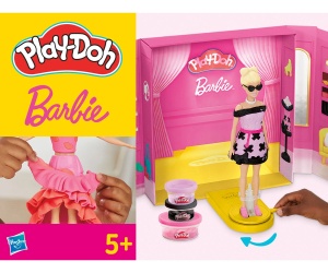 Play Doh - Барби: Дизайнерска кукла за модно ревю