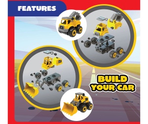 Silverlit - Моят първи строителен автомобил с РУ, челен товарач