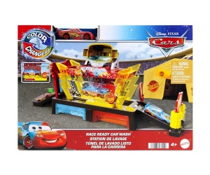Disney Pixar Cars - Автомивка с количка с промяна на цвета