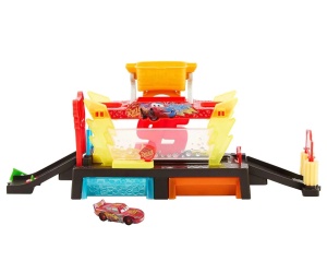 Disney Pixar Cars - Автомивка с количка с промяна на цвета