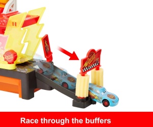 Disney Pixar Cars - Автомивка с количка с промяна на цвета