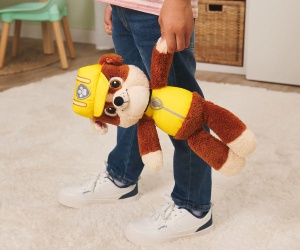 Пес Патрул - Плюшена играчка Ръбъл, 30 см