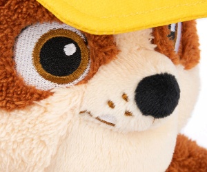 Пес Патрул - Плюшена играчка Ръбъл, 30 см