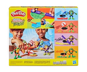 Play Doh - Костенурките Нинджа: Cowabunga форми с пластелин