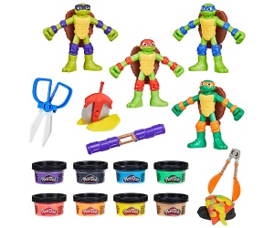 Play Doh - Костенурките Нинджа: Cowabunga форми с пластелин