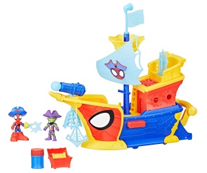 Спайдърмен - Spidey: Пиратски кораб с оръдие