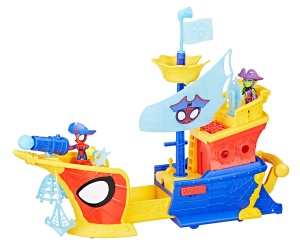 Спайдърмен - Spidey: Пиратски кораб с оръдие