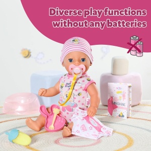 Baby Born Lena (Момиченце) - Кукла бебе 36 см - 7 функции