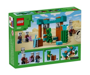 LEGO® Minecraft™ 21267 - Пустинният патрул на злобарите